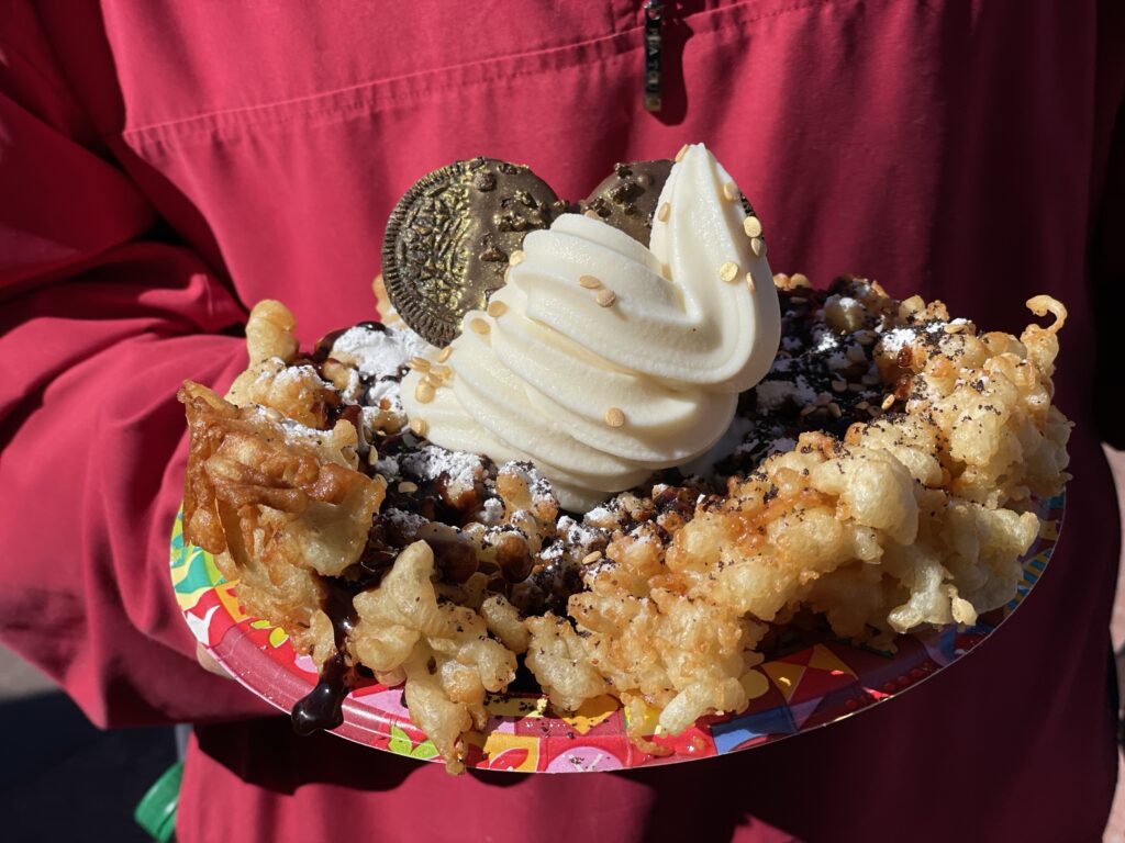 Glimmer & Shimmer Funnel Cake