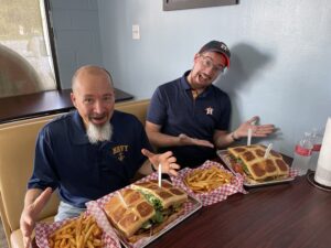 Busta's Giant Burger Challenge