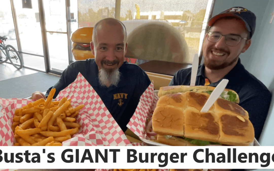 GIANT Burger Challenge at Busta’s Bugers & More